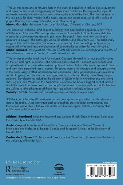 Produktbild: Still the Age of Populism?