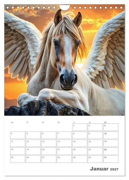 Produktbild: Gesch&ouml;pfe der griechischen Mythologie - Eine KI-Welt der griechischen G&ouml;tter, Kreaturen und Abenteurer (Wandkalender 2027 DIN A4 hoch), CALVENDO Monatskalender