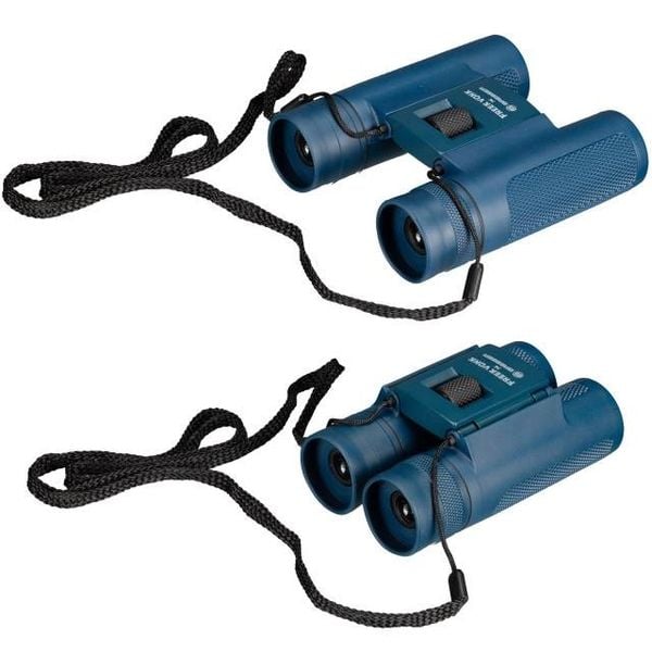 Produktbild: Freek Vonk 9820102 - BRESSER Kinderfernglas 10x25, 10-fache Vergr&ouml;&szlig;erung, Fernglas mit Tasche, Trageriemen, Reinigungstuch