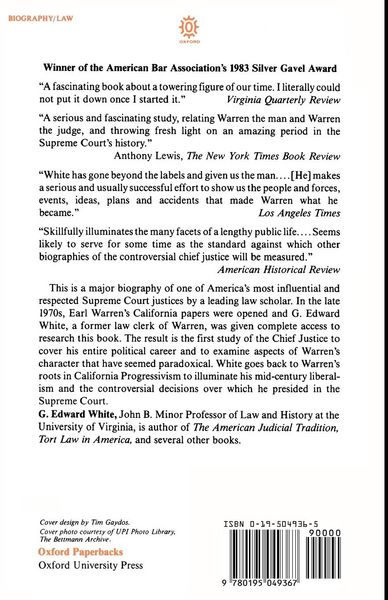 Produktbild: Earl Warren