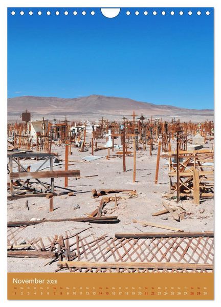 Produktbild: Erlebe mit mir die Atacama (Wandkalender 2026 DIN A4 hoch), CALVENDO Monatskalender