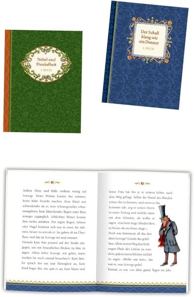 Produktbild: Buchbox-Adventskalender &ndash; Charles Dickens Eine Weihnachtsgeschichte