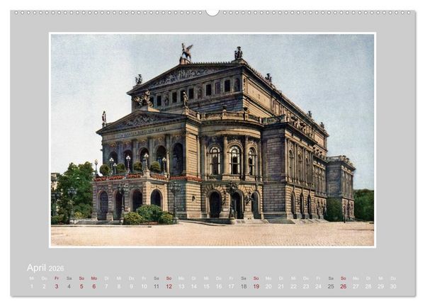 Produktbild: Es war einmal... in Frankfurt (Main) (hochwertiger Premium Wandkalender 2026 DIN A2 quer), Kunstdruck in Hochglanz