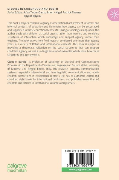 Produktbild: Facilitating Children's Agency in the Interaction