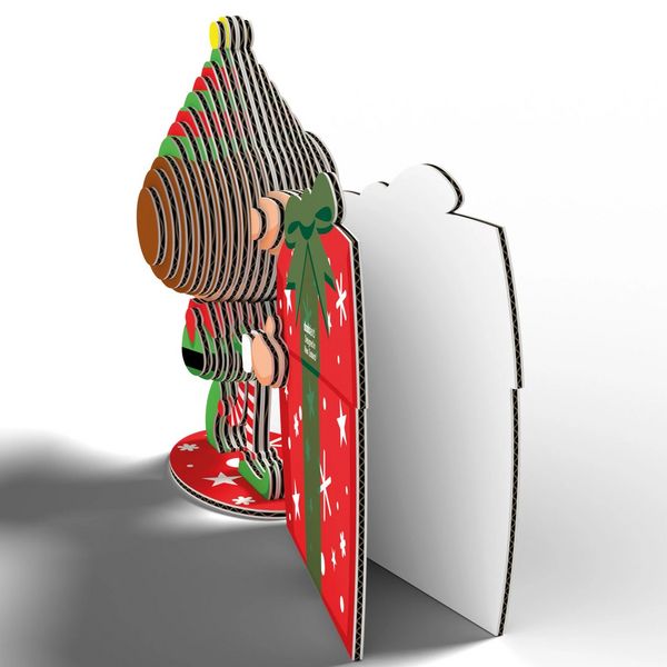 Produktbild: EUGY - 3D Bastelset Weihnachtself