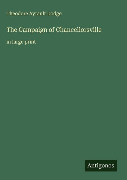 Produktbild: The Campaign of Chancellorsville