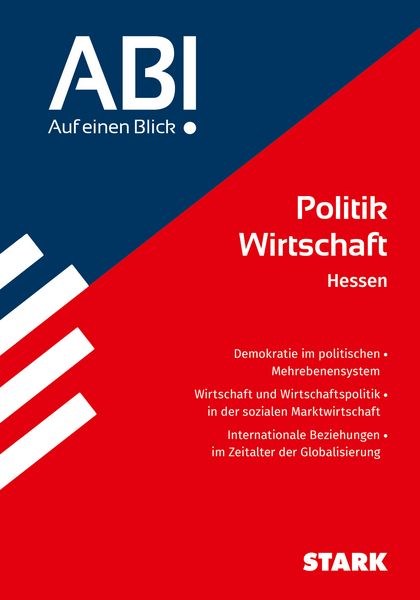 Produktbild: STARK Politik und Wirtschaft - Abi - Auf einen Blick! 2026 Hessen
