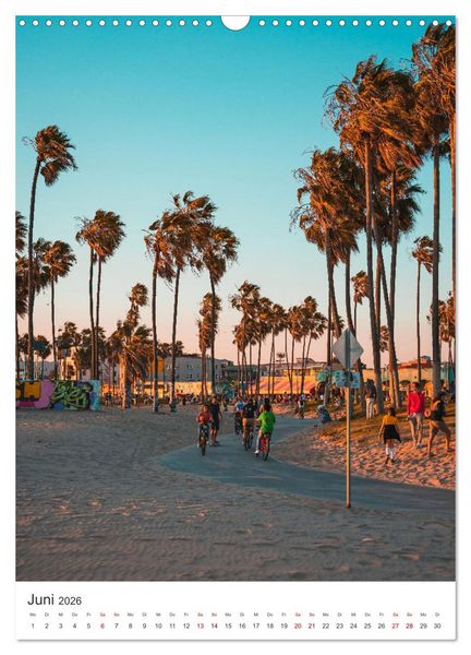 Produktbild: Los Angeles - Eine spannende Reise nach Kalifornien. (Wandkalender 2026 DIN A3 hoch), CALVENDO Monatskalender
