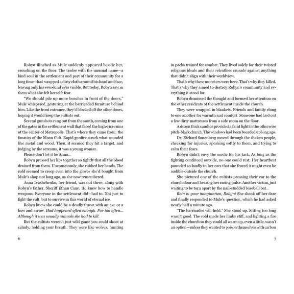 Produktbild: Frozen Metropolis - A Permafrost Novel