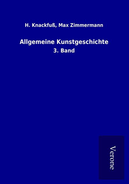 Produktbild: Allgemeine Kunstgeschichte