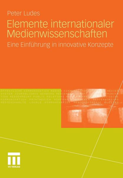 Produktbild: Elemente internationaler Medienwissenschaften