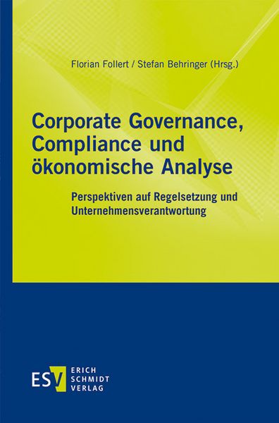 Produktbild: Corporate Governance, Compliance und &ouml;konomische Analyse