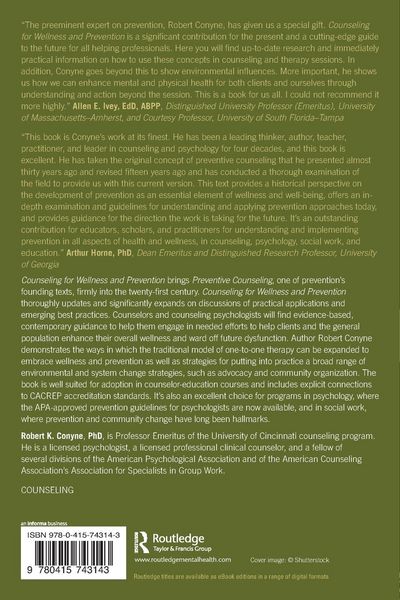 Produktbild: Counseling for Wellness and Prevention
