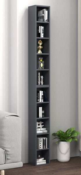 Produktbild: Holz CD DVD Stand Aufbewahrung Deko Regal Megosa S