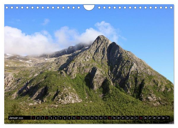 Produktbild: Schweden + Norwegen (Wandkalender 2026 DIN A4 quer), CALVENDO Monatskalender