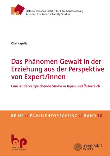 Produktbild: Das Ph&auml;nomen Gewalt in der Erziehung aus der Perspektive von Expert/innen
