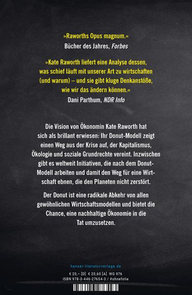 Produktbild: Die Donut-Ökonomie (Studienausgabe)