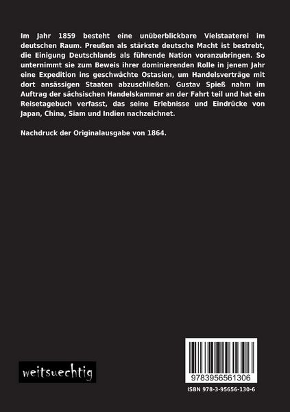 Produktbild: Die preu&szlig;ische Expedition nach S&uuml;dostasien w&auml;hrend der Jahre 1860-62