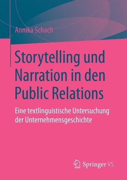 Produktbild: Storytelling und Narration in den Public Relations