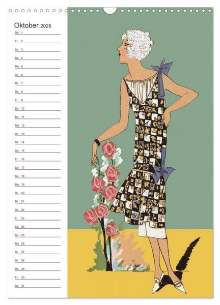Produktbild: Historische Eleganz (Wandkalender 2026 DIN A3 hoch), CALVENDO Monatskalender