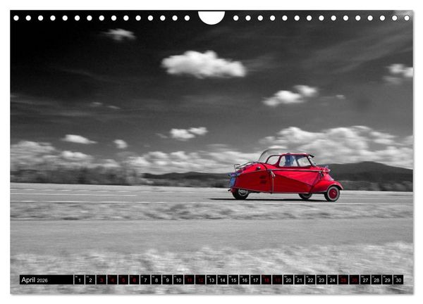 Produktbild: Historische Kleinwagen Made in Germany ART GALERIE (Wandkalender 2026 DIN A4 quer), CALVENDO Monatskalender