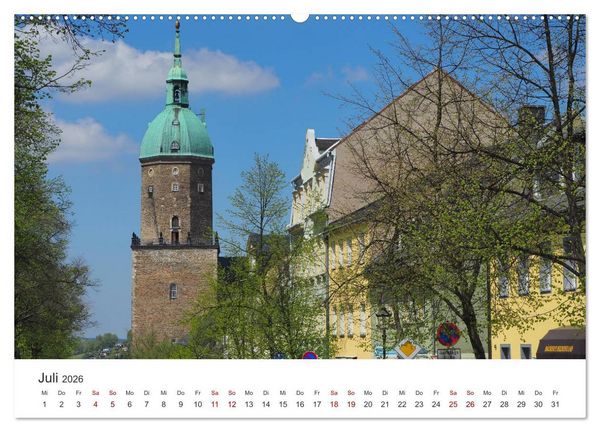 Produktbild: Annaberg - Hauptstadt des Erzgebirges (hochwertiger Premium Wandkalender 2026 DIN A2 quer), Kunstdruck in Hochglanz