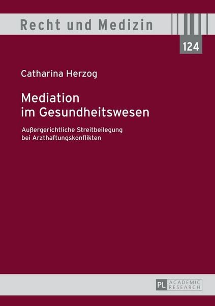 Produktbild: Mediation im Gesundheitswesen