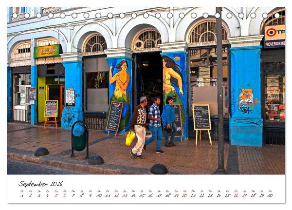 Produktbild: Die Farben von Valpara&iacute;so (Tischkalender 2026 DIN A5 quer), CALVENDO Monatskalender