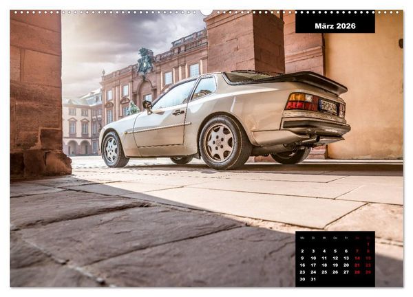 Produktbild: &acute;89 Porsche 944 S2 (hochwertiger Premium Wandkalender 2026 DIN A2 quer), Kunstdruck in Hochglanz