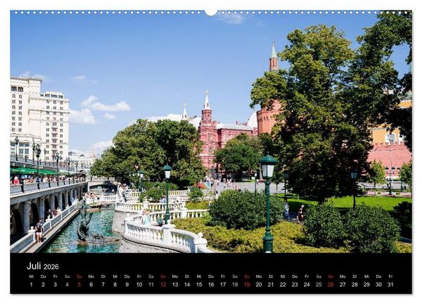 Produktbild: Moskau 2026 (hochwertiger Premium Wandkalender 2026 DIN A2 quer), Kunstdruck in Hochglanz