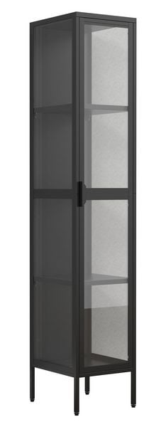 Produktbild: Stahl Glas Vitrine Schaukasten Floka XL