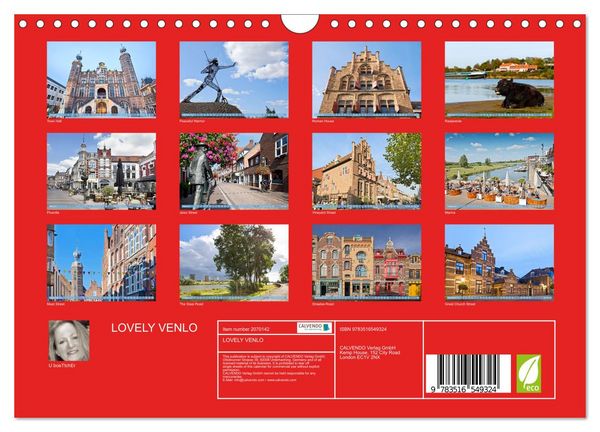 Produktbild: LOVELY VENLO (Wall Calendar 2026 DIN A4 landscape), CALVENDO 12 Month Wall Calendar
