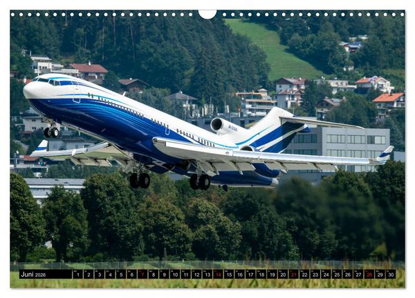 Produktbild: Flugzeugkalender (Wandkalender 2026 DIN A3 quer), CALVENDO Monatskalender