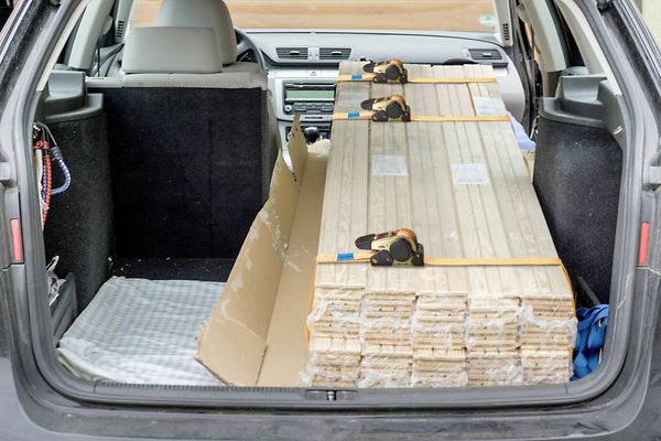 Produktbild: TOOLCRAFT TO-8689782 Selbstaufrollender Spanngurt Zugkraft LC Niederzurren (einzeln/direkt)=750 daN (L x B) 4.5 m x 50 mm Klemmschloss EN 12195-2