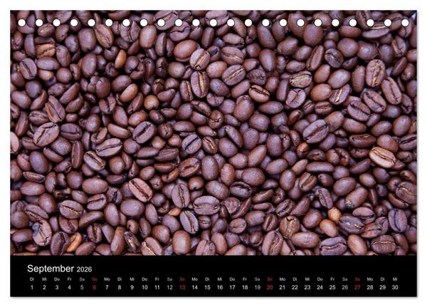 Produktbild: Kaffee & Schokolade (Tischkalender 2026 DIN A5 quer), CALVENDO Monatskalender