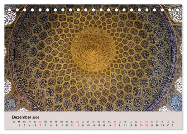 Produktbild: Unbekannter Iran (Tischkalender 2026 DIN A5 quer), CALVENDO Monatskalender