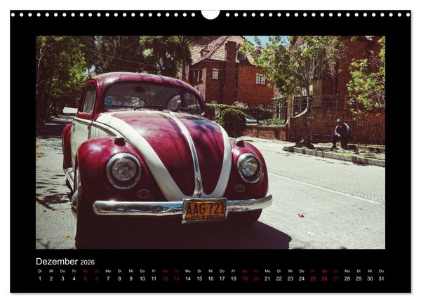 Produktbild: Retro Cars (Wandkalender 2026 DIN A3 quer), CALVENDO Monatskalender