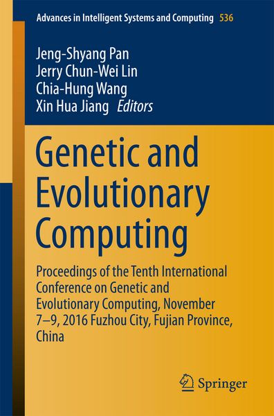 Produktbild: Genetic and Evolutionary Computing