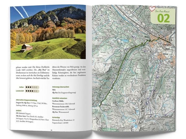 Produktbild: K&uuml;mmerly+Frey Raus und Wandern Via Alpina &ndash; Wanderf&uuml;hrer