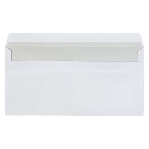 Produktbild: Idena Briefumschl&auml;ge 75g/m&sup2; selbstklebend mit Fenster wei&szlig; DIN lang 100 St&uuml;ck