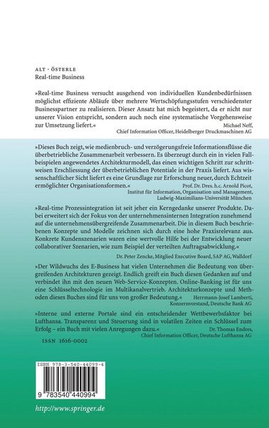 Produktbild: Real-time Business