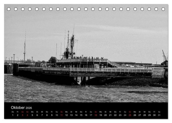 Produktbild: Willkommen in Cuxhaven (Tischkalender 2026 DIN A5 quer), CALVENDO Monatskalender