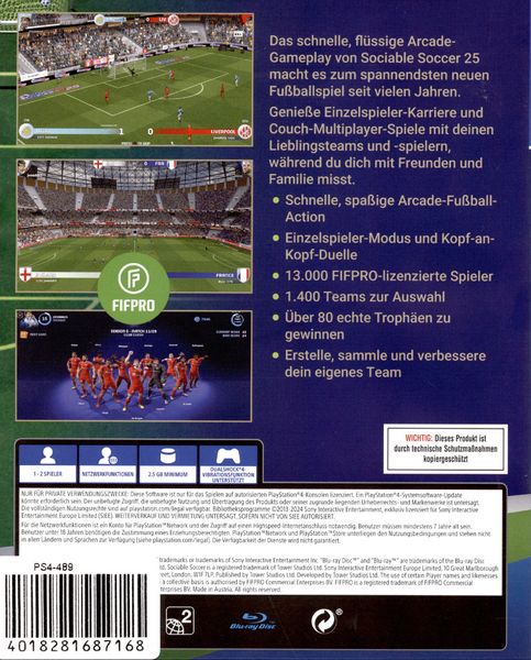 Produktbild: Sociable Soccer 25
