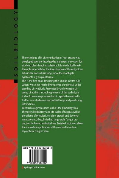 Produktbild: In Vitro Culture of Mycorrhizas
