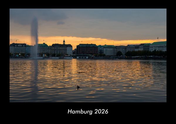 Hamburg 2026 Fotokalender DIN A3