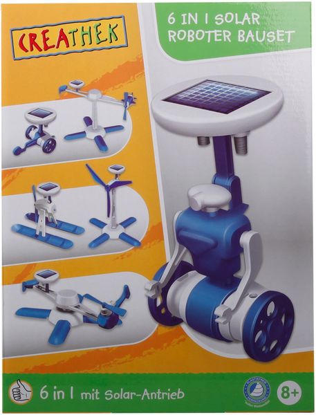 Produktbild: Creathek Solar 6 in 1 Roboter Bau-Set