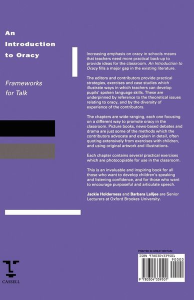 Produktbild: Introduction to Oracy