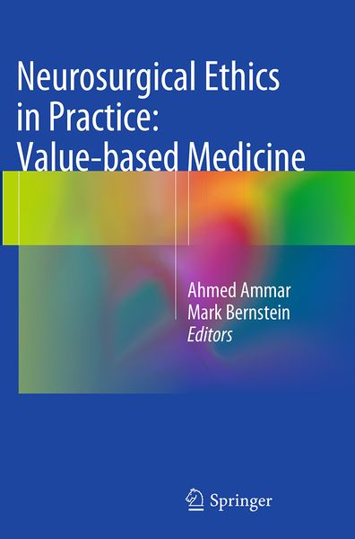 Produktbild: Neurosurgical Ethics in Practice: Value-based Medicine