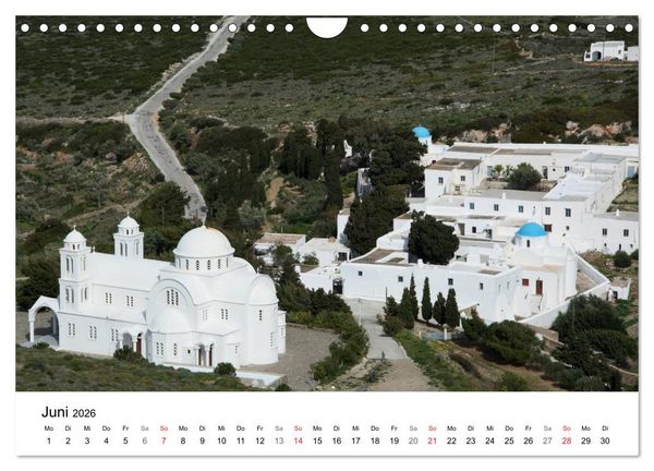 Produktbild: Paros, Perle der Kykladen (Wandkalender 2026 DIN A4 quer), CALVENDO Monatskalender