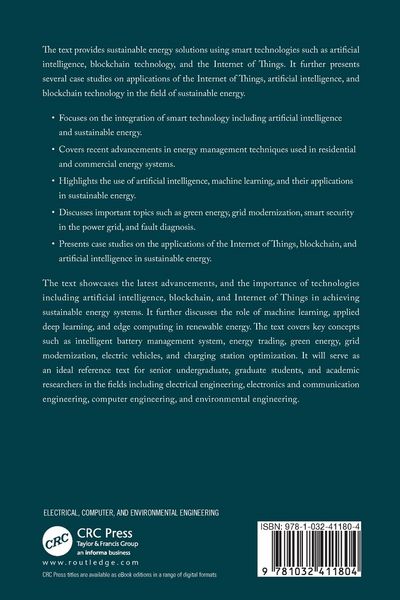 Produktbild: Sustainable Energy Solutions with Artificial Intelligence, Blockchain Technology, and Internet of Things